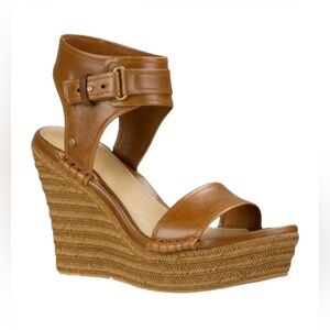 UGG Maryanne Wedge Sandals. Circa 2016. Size 7, 38.
